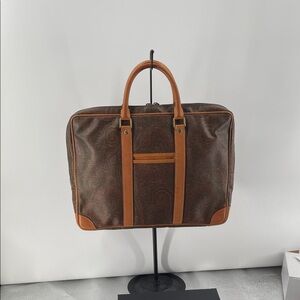 2.8.26 🔥Chic Etro Milano Red Paisley Briefcase Bag